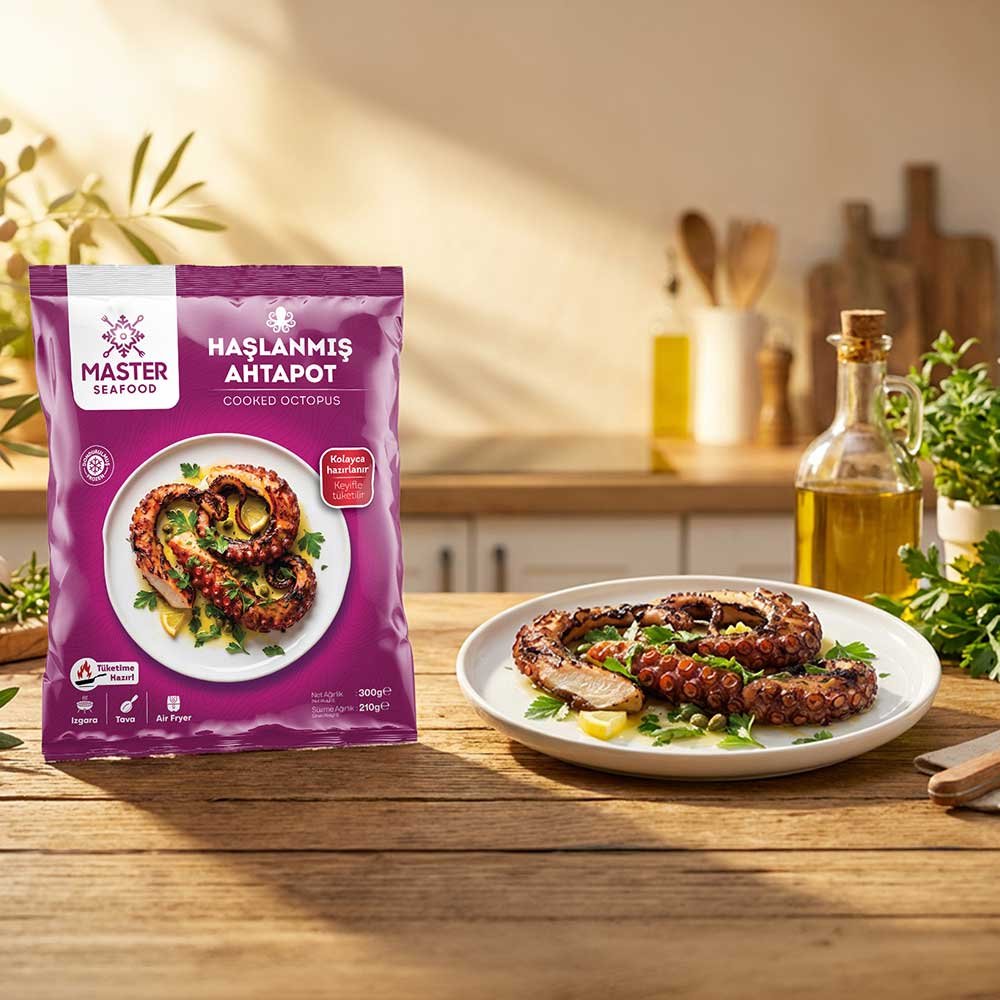 Haşlanmış Ahtapot 300 GR - Görsel 3